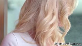 Stepmom Christie Stevens loves Bailey Brooke's tongue while taboo face-sitting