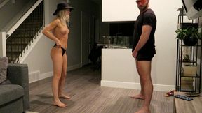 Ballbusting In Just My Underwear