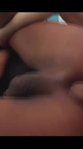 Transsexual rough anal experience in Brazil - (NO CONDOM)