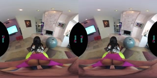 VRHUSH Jenna Foxx gets bent over and fucked in yoga pants