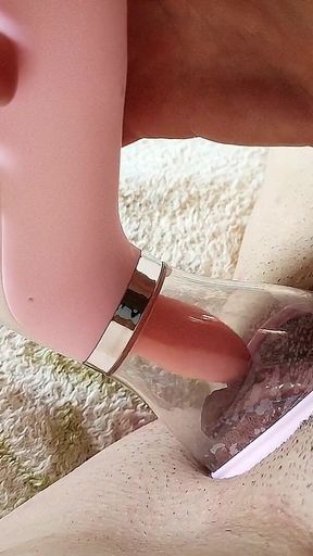 Vacuum Pumping, It's so Close!you Can Smell Her!