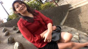 M950G09 A frustrated lonely busty mature woman who spends her time on delusional masturbation 3 times a week makes her long-awaited wish come true in AV and drowns in pleasure