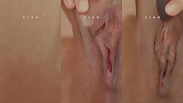 Close-Up playing with my pussy