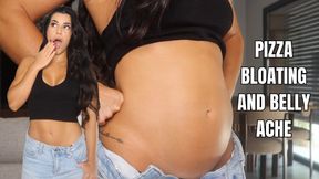 Pizza bloating and belly ache - OnlyVanessa
