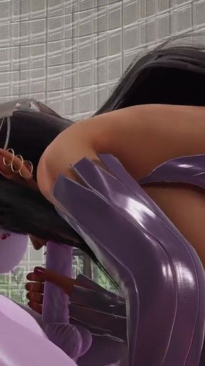 Discordia Futa Blowjob & Anal Creampie by Purple Elf Futa