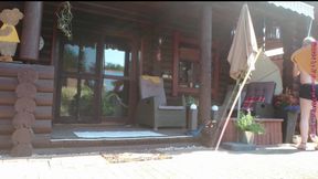 Naturism in the front yard 1