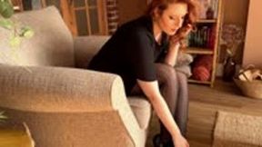 Aren't You Obsessed With Black Nylons? Look No Further - I've Got You Covered - Black Pantyhose Fantasy