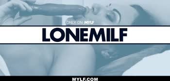 Lilly Hall's Sultry Solo Session: Curvy Milf Masturbates with Favorite Dildo