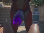 Dragon Futa Stretches Out A loyal Slut's Pussy