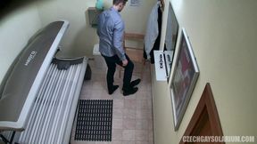 Czech Gay Solarium 25 Muscled God’s Solo Action