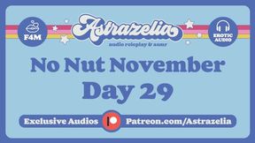 No Nut November Challenge - Day 29 [Riding] [Erotic Audio] [Femdom] [Fantasy Roleplay]
