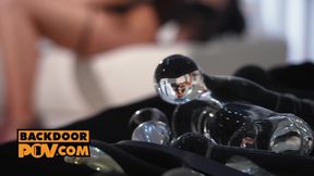 Cum Facial for Two Sexy Anal Fetish Lesbians Angelika Grays and Veronica Leal