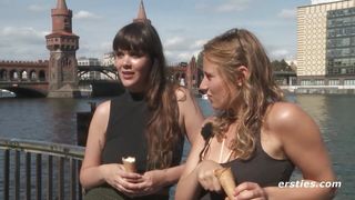 Ersties - Lindsey &amp; Blake enjoy an Orgasmic day out in Berlin