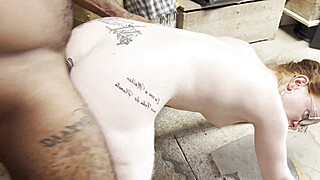 WHORE WIFE JUST LET HER CUCKOLD HUSBAND LEAVE FOR WORK AND WENT TO TALK TO THE BRICKLAYER NAKED