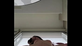 Fucking my dildo Against The Shard windows! outfit strip &amp_ tease