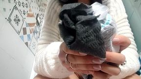 my diaper so full of...