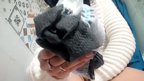 my diaper so full of...