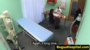 Hospital milf fucked by doctor on