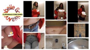Red Puffer Jacket Public Toilet Bundle 3 on One