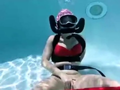 Aria pool scuba