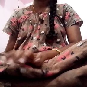 Indian Wife Fucks Her Pussy With A Vibrator