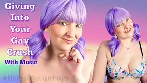 Giving Into Your Gay Crush With Music - Finally hooking up with THAT friend! - Make Me Bi, Bisexual Encouragement, Bi-Sexual, Gay 4 The Day, Queer, Femdom, Female Domination with Mistress Mystique Hoops - MP4