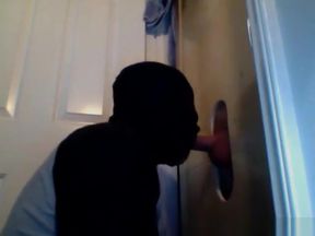 Amazing Masked Amateur Gloryhole Cock Sucker