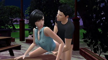 Vlogger Films Herself Getting Fucked By Her Boyfriend In Public - sims 4 - 3D animation