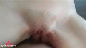 hot milf gets a rough fucked in the kitchen by her boyfriend - full