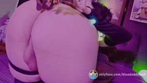 XXX-Mas cumbreeding femboy furry stuffed full of raw creampie