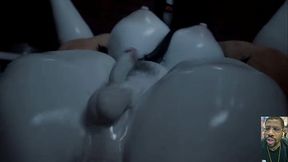 Small Transgender Cock Sadako Gets Anal Fucked, Tifa Deepthroats Aerith&rsquo_s Cock