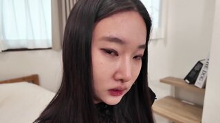 Sumire Hinata fingering her psusy and using a dildo