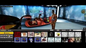 3D Cartoon Anime Chick Gets Fucked Hard In Game IMVU Scene