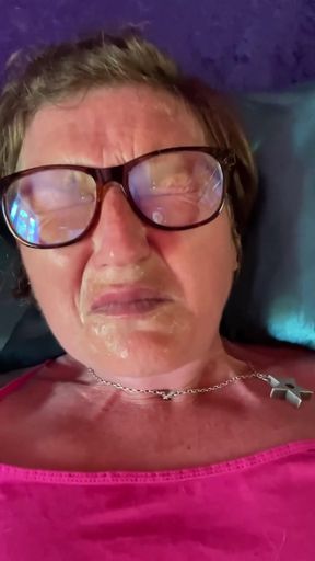 Super Sweaty, Intense, Orgasm Face!