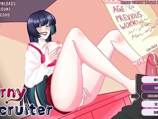 Lewd Recruiter Sex Game Play [part 02] Naked Mod [eighteen+] In nature's garb Game Play / Sex Game