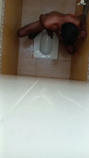 Bathroom Masturbation