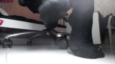 BBW Colombian College Girl Teases Big Booty in Dorm Webcam Show