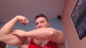 Hunky Muscle Private Show