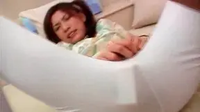 Horney babe enjoys as a huge dildo penetrates her tight cunt