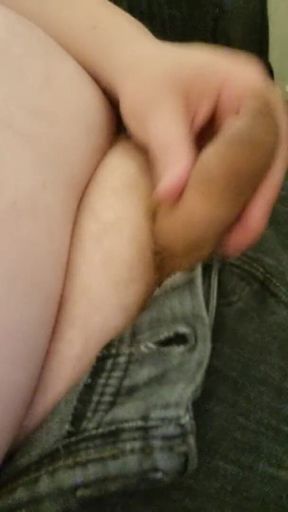 Man boobs touching and nipple play and wank play