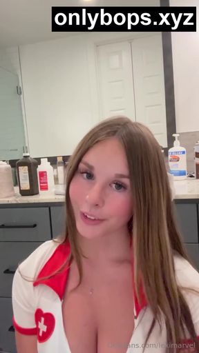 Nurse in uniform
