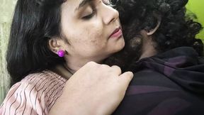 Blissful Nookie with Vaishnavy & Sharun: Mallu Couple Engages in Steamy Boob Fondling & Passionate Kisses