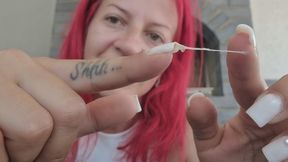 BOOGER PICKING, TONGUE PLAY & SWALLOWING