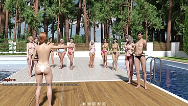 My Dorm 168 - Topless Pool Meeting