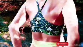 vacaciones de primavera con mi hijastra y su novio. mientras haciamos trekking en iguazu misiones, nos cruzamos con un lugareno. sexo al aire libre con un desconocido, en salto mariposa