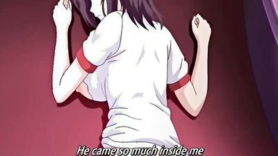 Massive tits babe takes a hard pounding & drenched in jizz