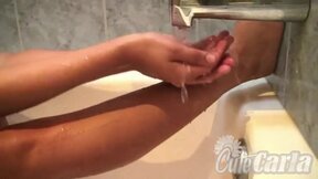 Charming Carla Naugthy Cunt Play Fingering