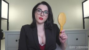 Spanking Endurance Test 1: The Hairbrush