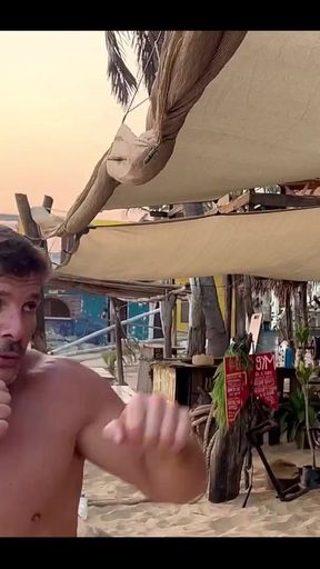 Punching Bag on Zipolite Beach