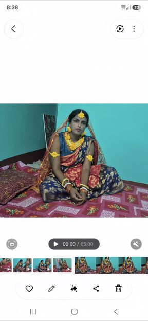 Sona bhabhi First night  with brother-in-law before husband comes
